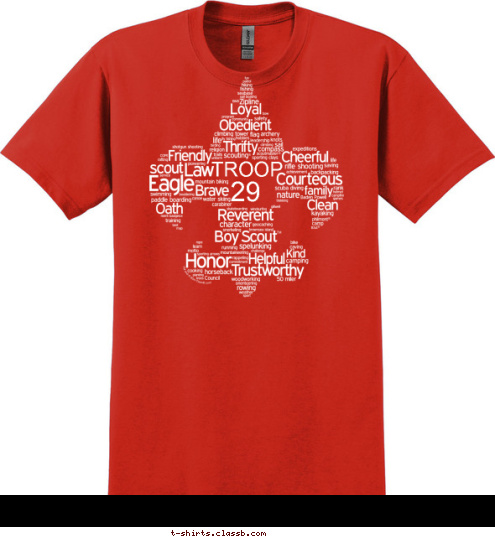 TROOP 29 T-shirt Design 