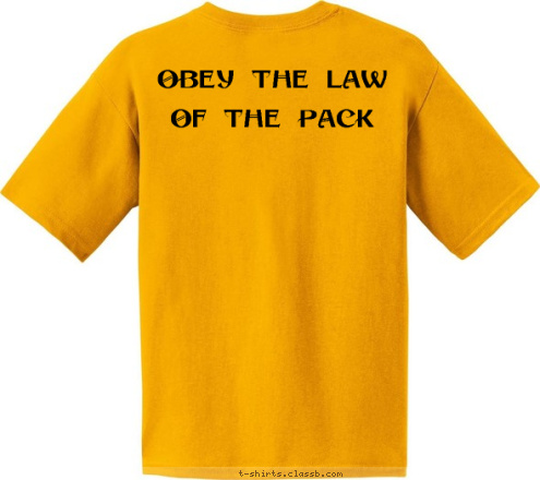 San Antonio, TX Obey the law 
of the pack 66 K PAC T-shirt Design 
