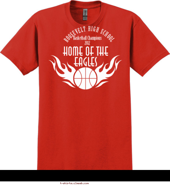 Basketball Champs with Wings T-shirt Design