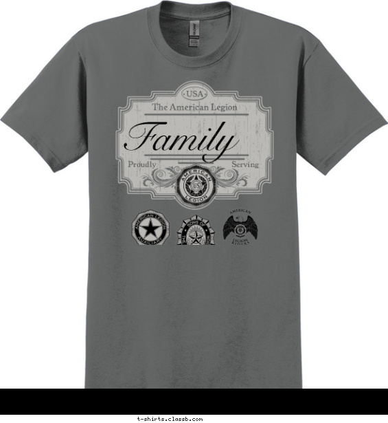 American Legion Design » SP4733 Antique American Legion family