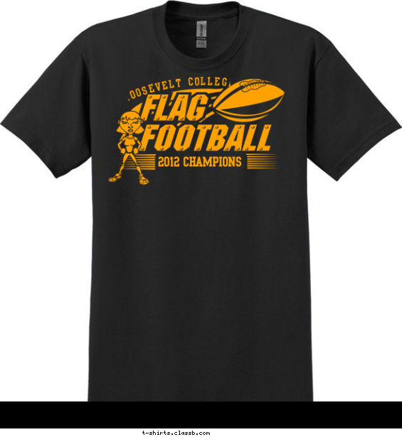 Flag Football Shirt Designs