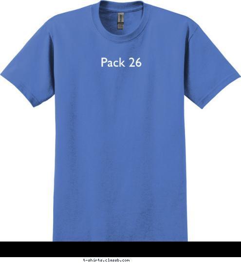 Pack 26 T-shirt Design 