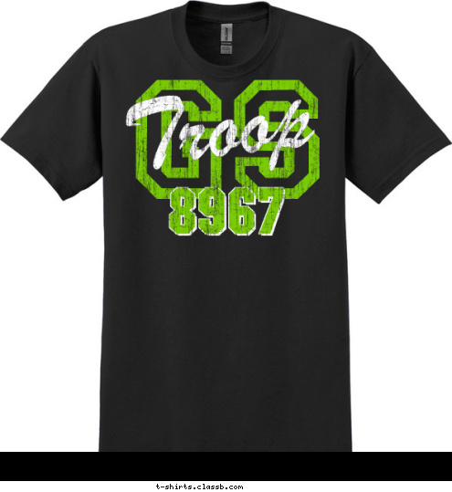 Van Vleck Troop 8967 GS T-shirt Design 