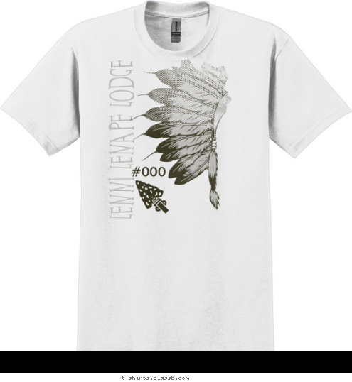 #000 LENNI LENAPE LODGE T-shirt Design SP4743