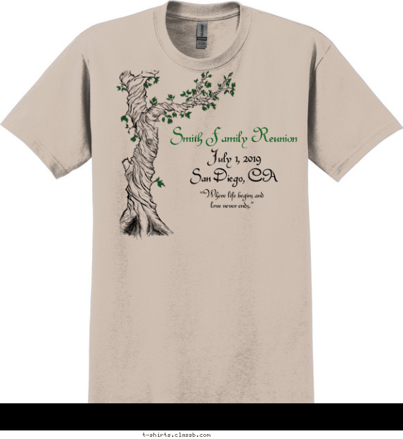Tree of Hope T-shirt Design