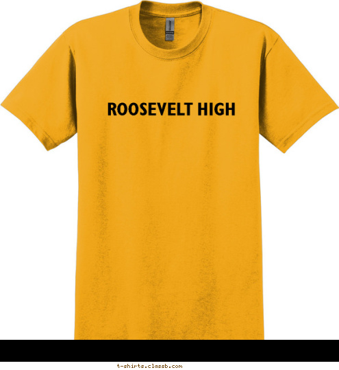 ROOSEVELT HIGH T-shirt Design 