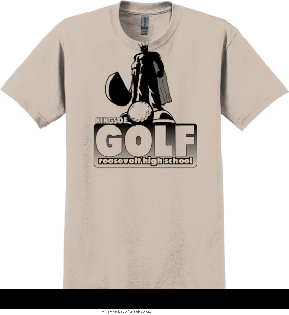 Tee up Golf Team T-shirt Design