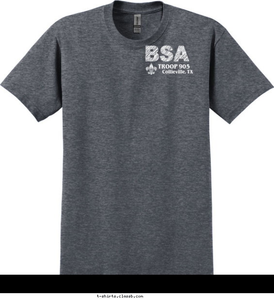 BSA Sketch T-shirt Design