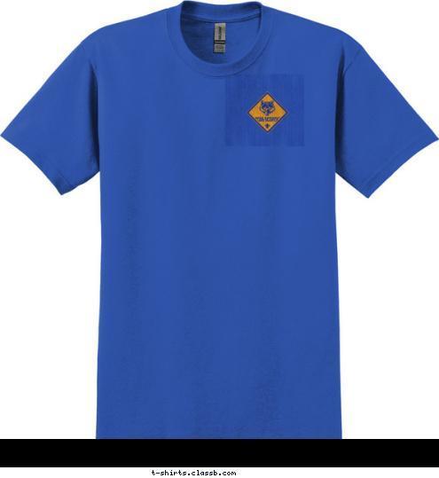 695 Las Vegas, NV CUB SCOUT T-shirt Design 