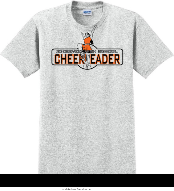 All for the Cheerleaders T-shirt Design