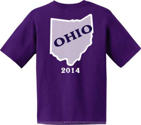 OHIO SIMS 2014 Divided by Distance, United by Roots July 11th-13th T-shirt Design 