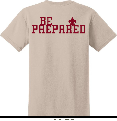 PREPARED BE MORNING STAR CHURCH EST. 2009 968 TROOP T-shirt Design 