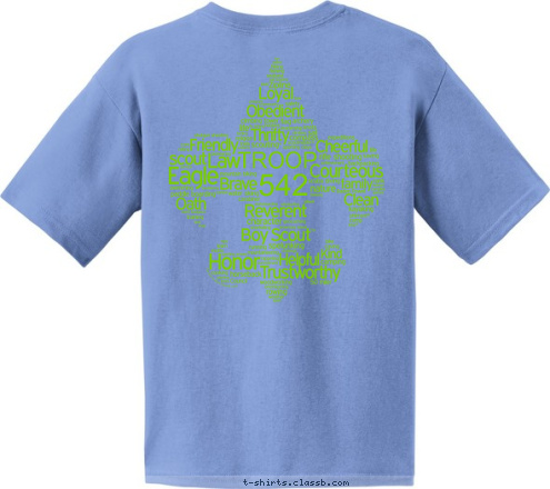 BUFORD, GA TROOP TROOP 542 542 T-shirt Design 