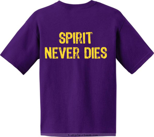 Spirit Never Dies TT9 POTOMAC T-shirt Design 