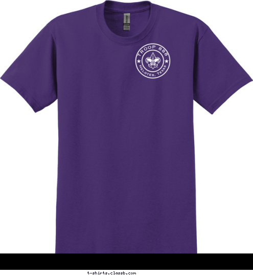 TROOP 888 Alamo Council Helotes, TX TROOP 888 Helotes, Texas T-shirt Design 