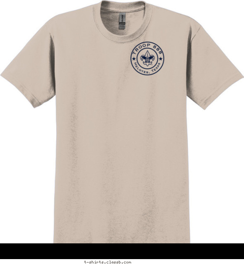 TROOP 888 Alamo Council Helotes, TX TROOP 888 Helotes, Texas T-shirt Design 