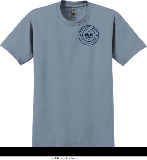 TROOP 888 Alamo Council Helotes, TX TROOP 888 Helotes, Texas T-shirt Design 