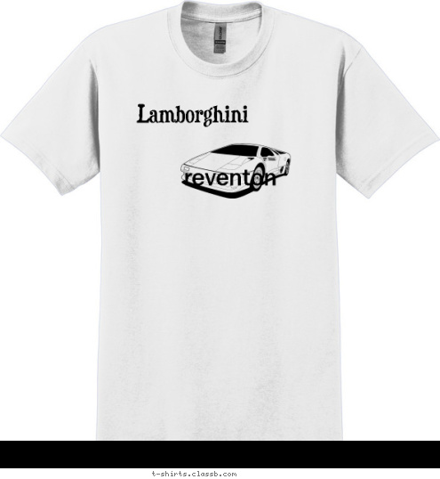 reventon
 Lamborghini T-shirt Design 