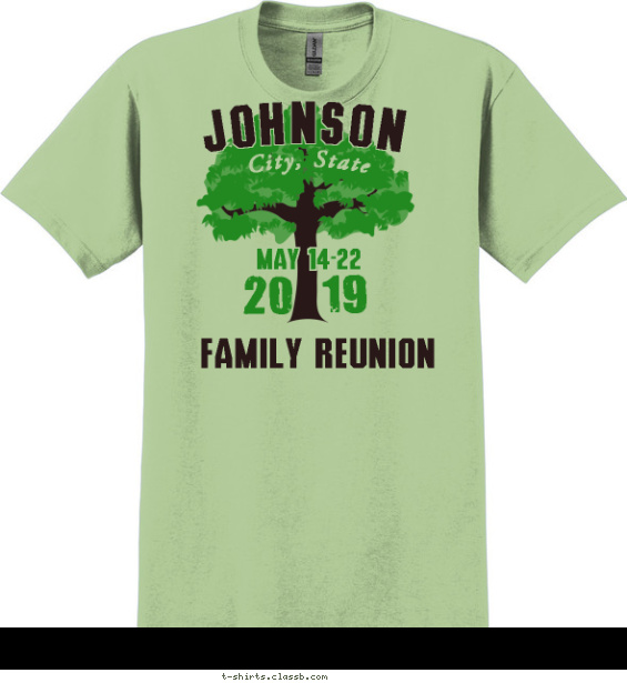Main Family Tree T-shirt Design