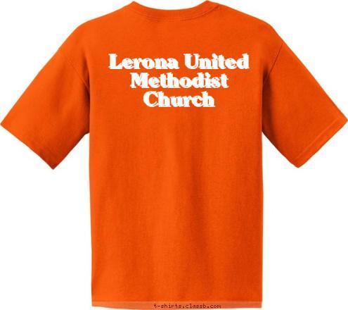 Lerona United Methodist Church Lerona United Methodist Church T-shirt Design 