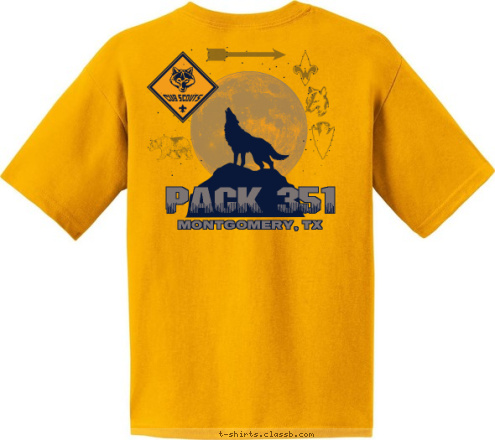 MONTGOMERY, TX ME, TOO! MONTGOMERY, TX PACK 351 T-shirt Design 