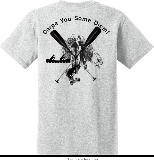 2010 Northern Tier Carpe You Some Diem! Canoeing
Gladiators Troop 611 T-shirt Design 