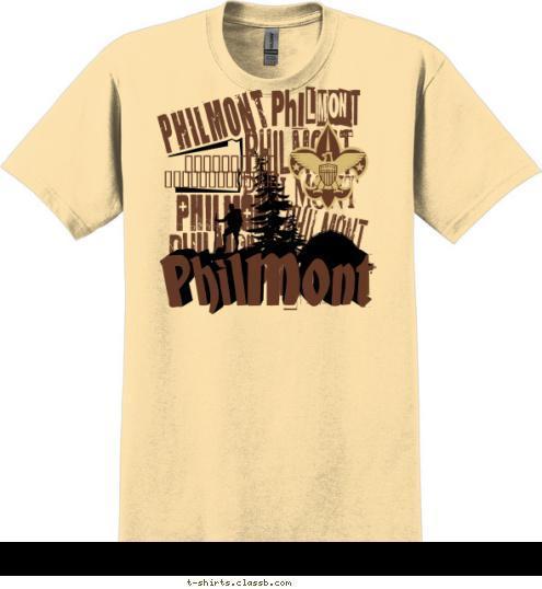 Troop 123 Anytown, USA T-shirt Design 