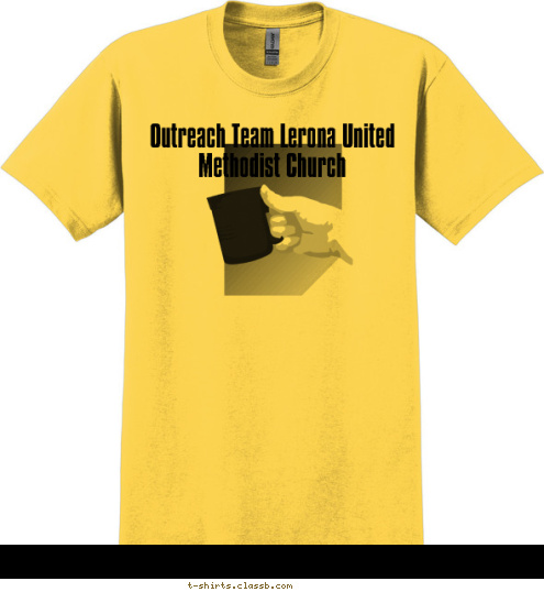 Outreach Team Lerona United Methodist Church T-shirt Design 