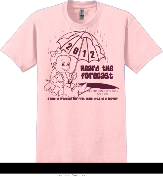 Baby Girl Shirt T-shirt Design