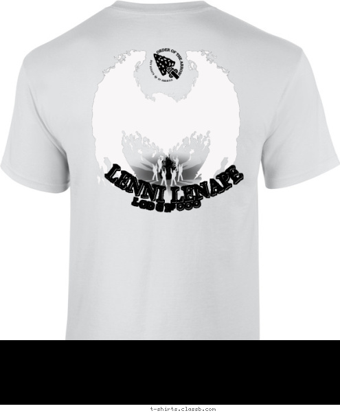 Your text here! 000 LODGE # LENNI LENAPE T-shirt Design 