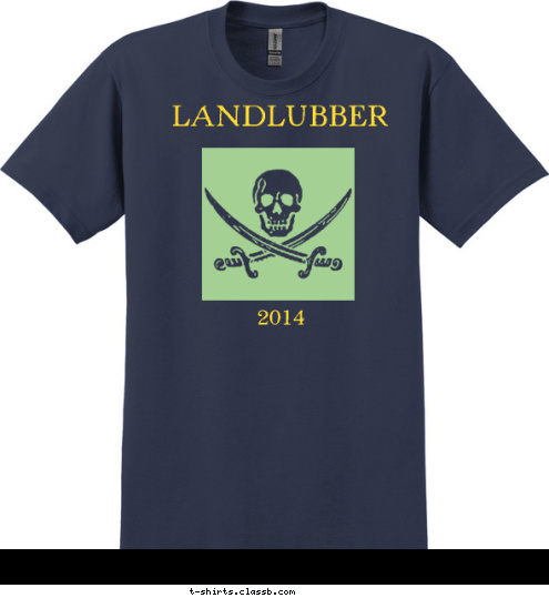 ANYTOWN, USA TROOP 123 2014 LANDLUBBER CAMP CRIS DOBBINS 122 TROOP T-shirt Design 