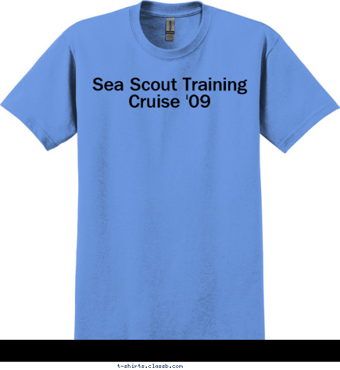 Sea Scout Training Cruise '09 T-shirt Design 