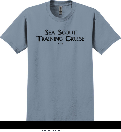 Sea Scout Training Cruise '09 T-shirt Design 