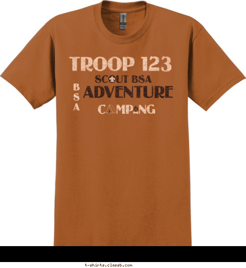 Your text here! TROOP 123 SUMMER 2
0
1
5 T-shirt Design SP5009