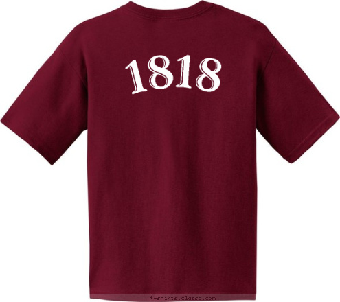 New Text Pack 1818 1818 Atlanta, GA T-shirt Design 