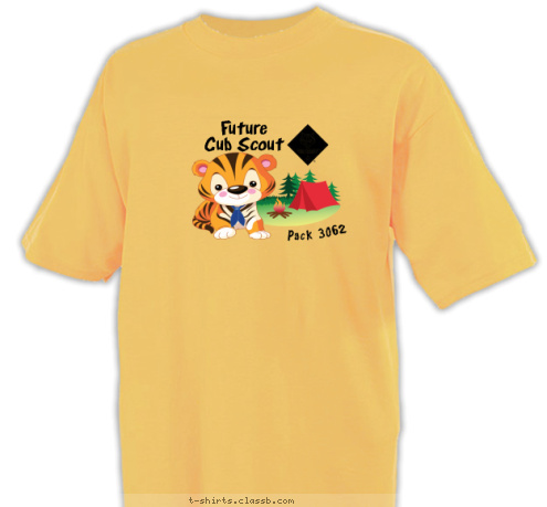 Your text here! Future
Cub Scout Pack 3062 T-shirt Design 