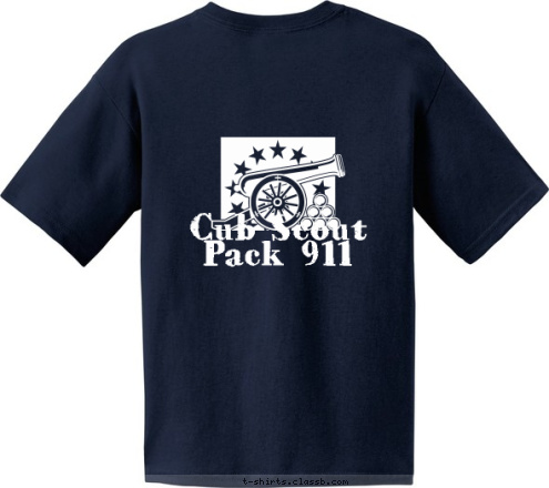 Cub Scout Pack 911 Is What It's All About September 25-27, 2012 Anderson Reunion T-shirt Design 