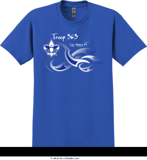 Troop 363 Las Vegas, NV T-shirt Design 