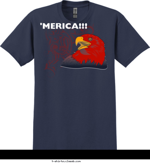 'MERICA!!! BOY SCOUT ANYTOWN, USA TROOP 123 T-shirt Design 