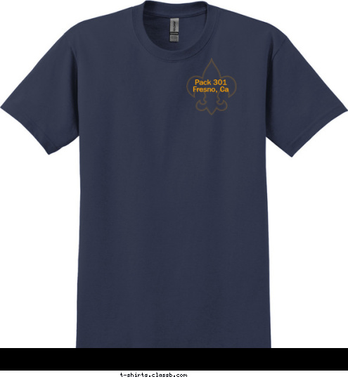 Pack 301 
Fresno, Ca Fresno, Ca 301 K PAC T-shirt Design 