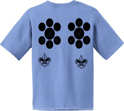 BSA TROOP 4 T-shirt Design 