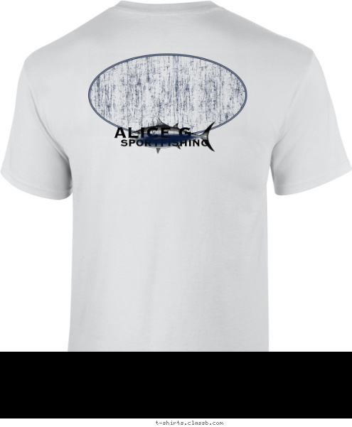 SPORTFISHING ALICE G T-shirt Design 