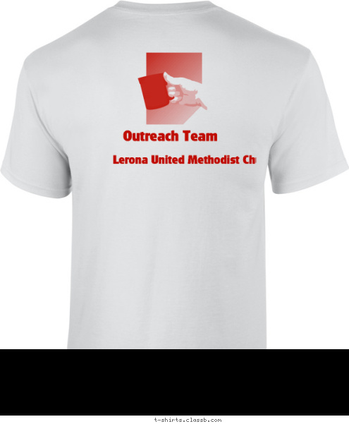 Outreach Team  Outreach Team   Lerona United Methodist Church T-shirt Design 