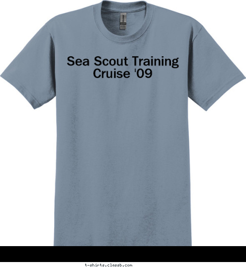 Sea Scout Training Cruise '09 T-shirt Design 