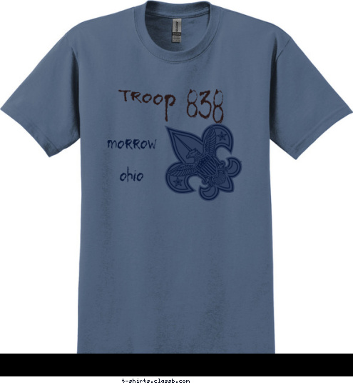 morrow
ohio Troop 838 T-shirt Design 