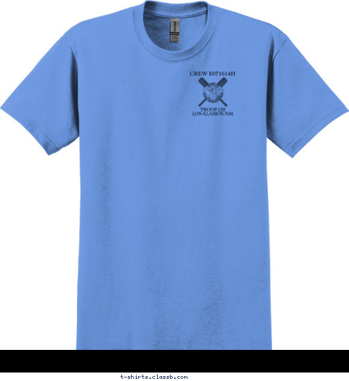 2014 MOSQUITO PATROL NORTHERN TIER CREW 
 CREW E071614H TROOP 122
LOS ALAMOS, NM T-shirt Design 