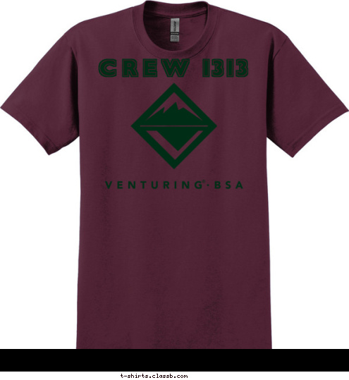 C R E W  1313 T-shirt Design 