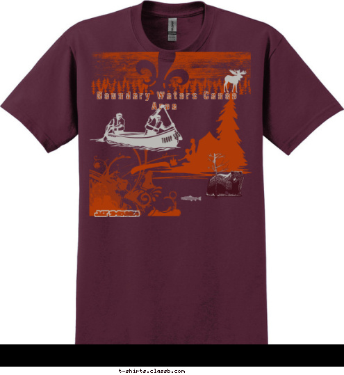 July 19-27,2014  Boundary Waters Canoe Area Troop 505 T-shirt Design 