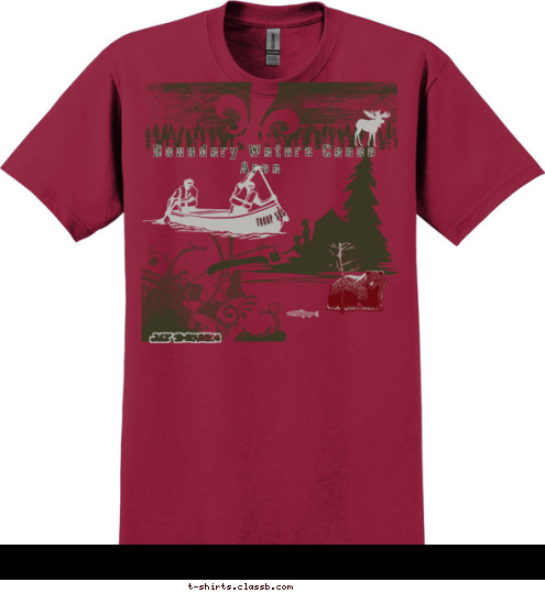 July 19-27,2014  Boundary Waters Canoe Area Troop 505 T-shirt Design 