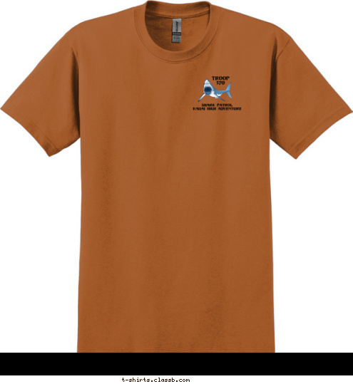 Troop
570 Shark Patrol
Kauai High Adventure TROOP 570 Kirkland, WA

Na Pali Coast 2014 T-shirt Design 